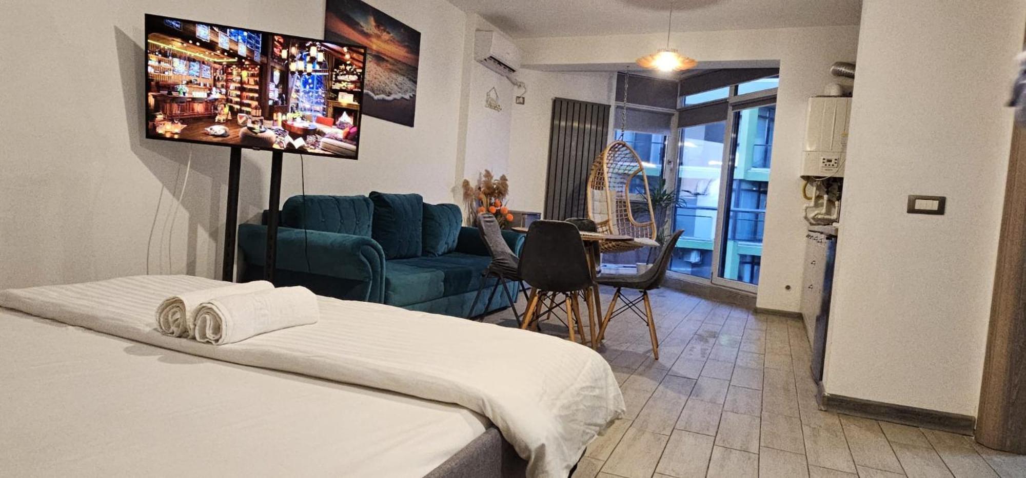 Luxury Suite Alezzi Beach Apartment Piscina Incalzita Sauna Jacuzzi Parking Navodari Ngoại thất bức ảnh